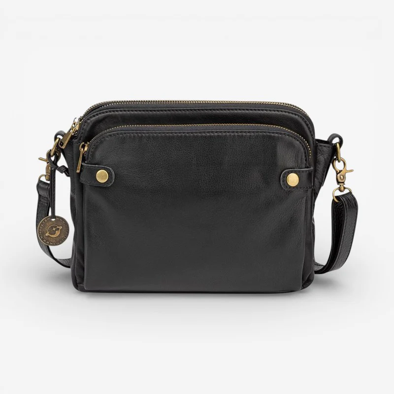 Nerissa – Large Shoulder Bag with 3 Compartments & Adjustable Strap - Image 3