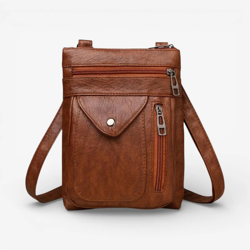 Niamh – Crossbody Bag with Adjustable Strap & Zippered Pockets