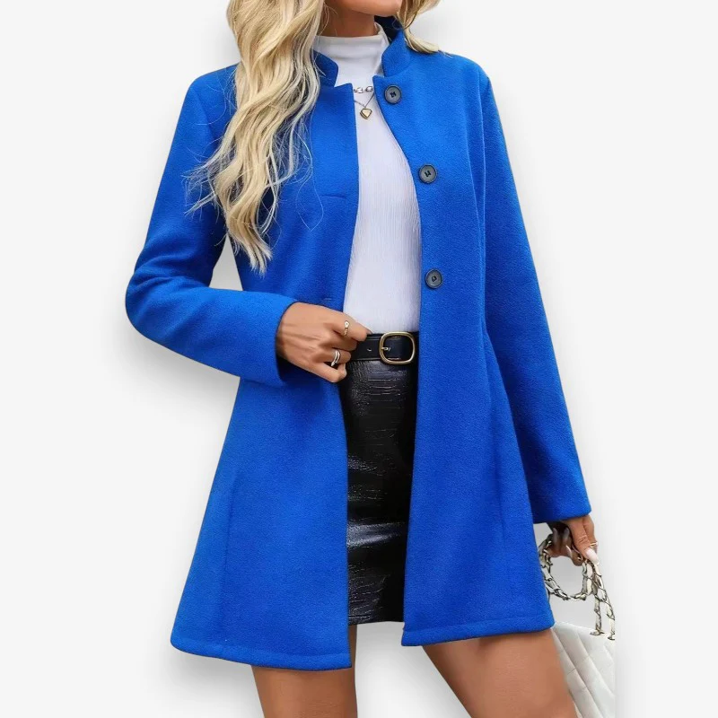 Nina – Long Sleeve Jacket with Button Closure - Image 3