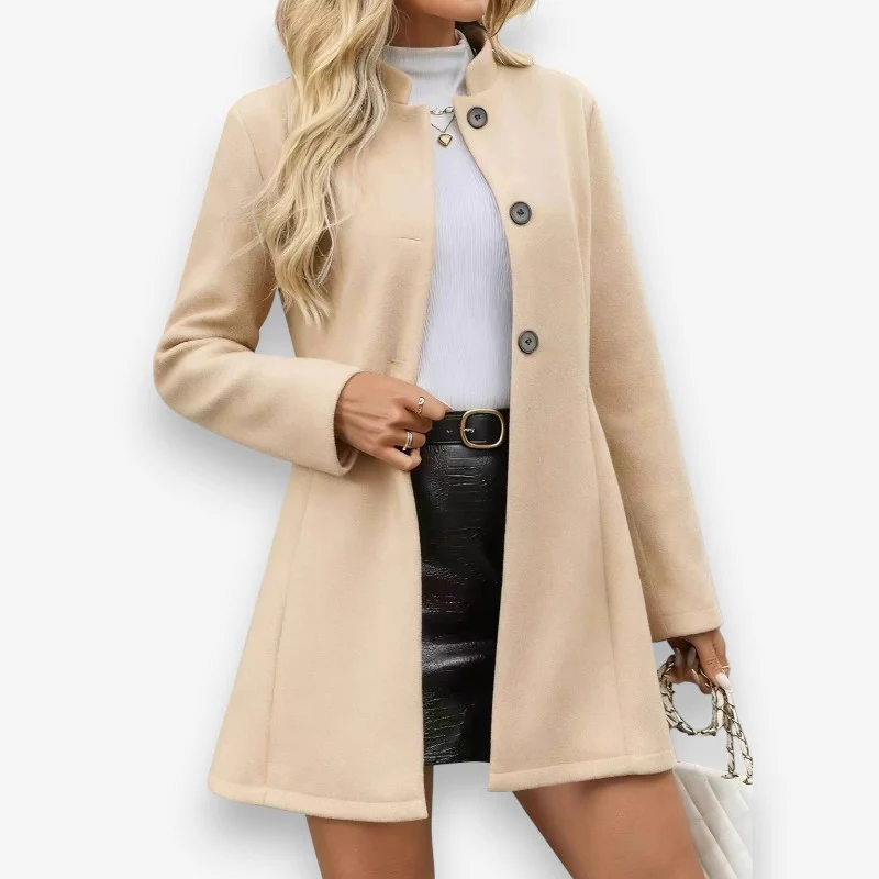 Nina – Long Sleeve Jacket with Button Closure - Image 4