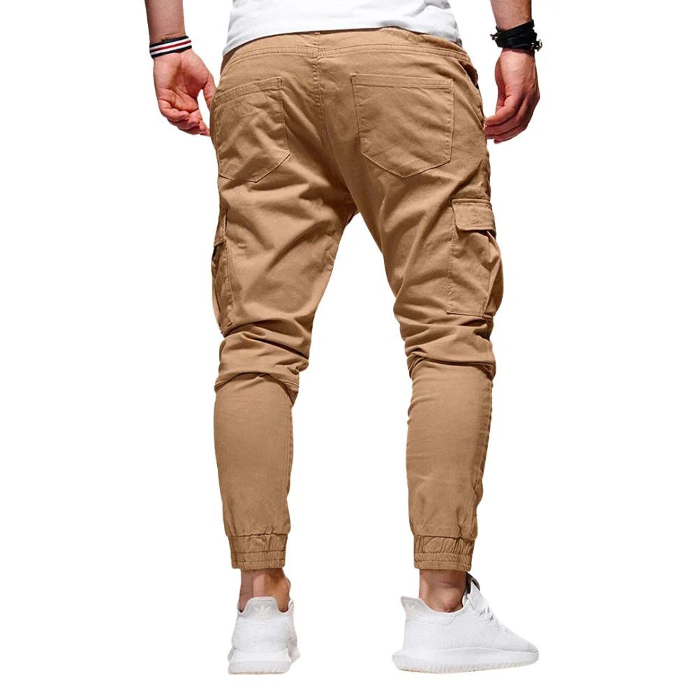 Noah – Men's Straight Leg Cargo Pants with Multiple Pockets | Adjustable Waistband | Durable Fabric for Everyday Use - Image 10