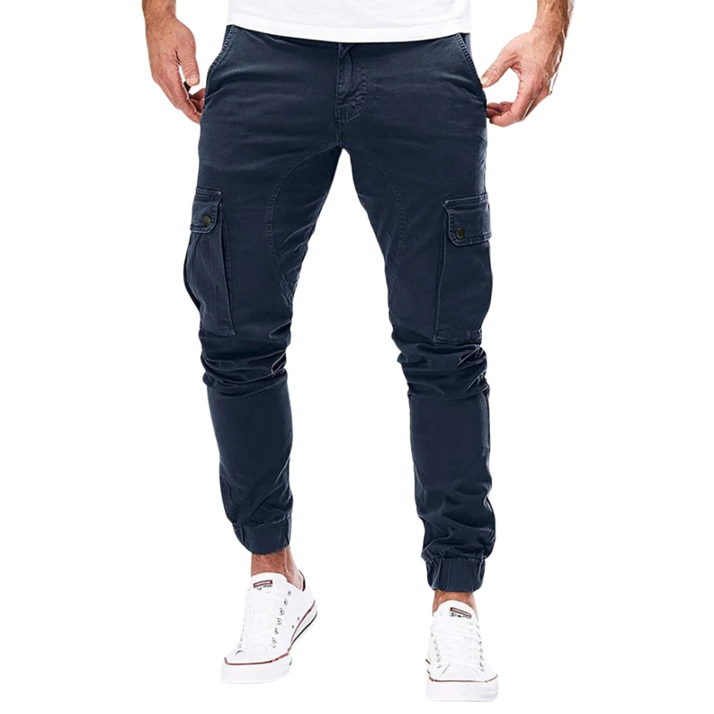 Noah – Men's Straight Leg Cargo Pants with Multiple Pockets | Adjustable Waistband | Durable Fabric for Everyday Use - Image 5