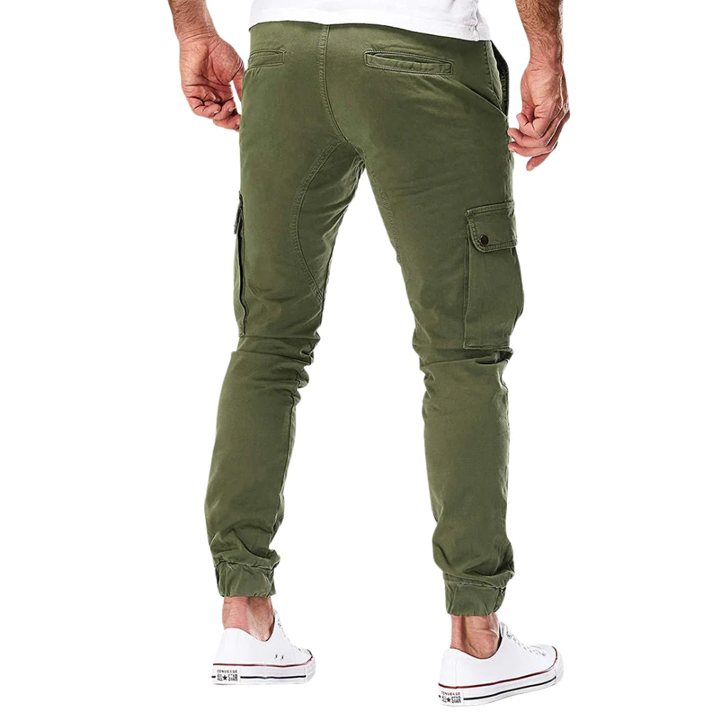 Noah – Men's Straight Leg Cargo Pants with Multiple Pockets | Adjustable Waistband | Durable Fabric for Everyday Use - Image 8