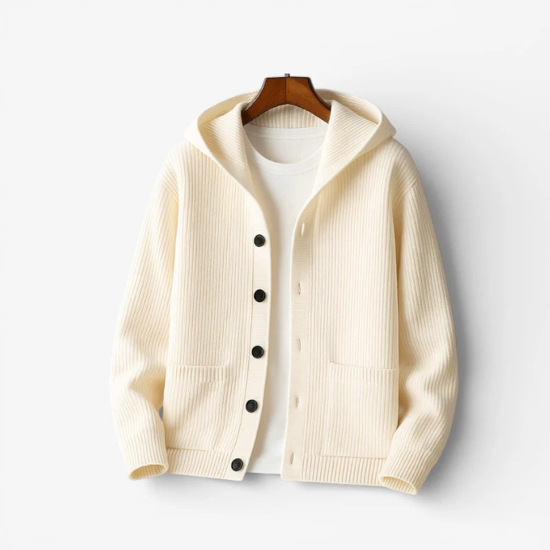 Noah – Men's Hooded Sweater - Image 2
