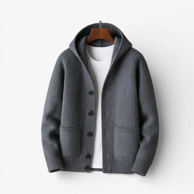 Noah – Men's Hooded Sweater - Image 3