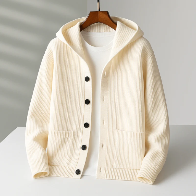 Noah – Men's Hooded Sweater - Image 6