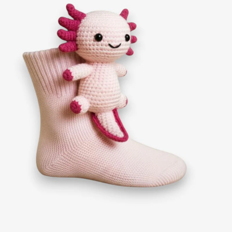 Nora – Decorative Socks with 3D Animal Design - Image 11