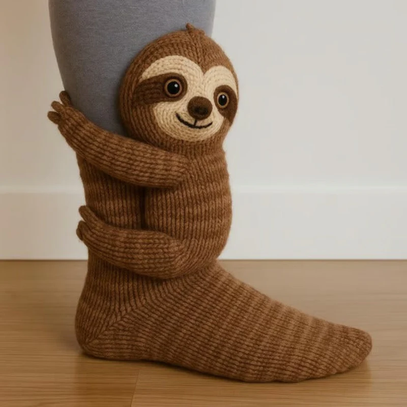 Nora – Decorative Socks with 3D Animal Design - Image 12