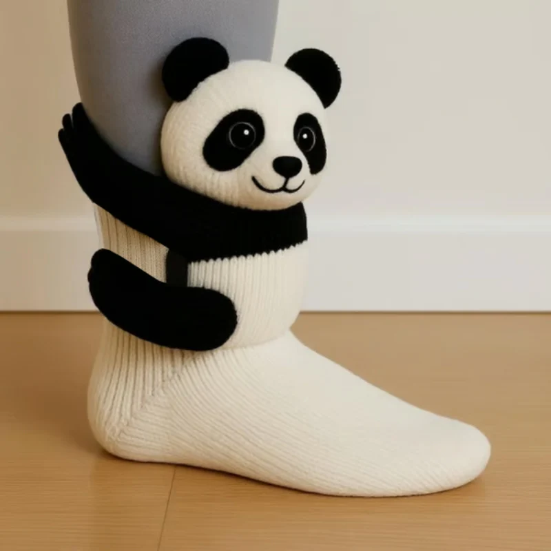 Nora – Decorative Socks with 3D Animal Design - Image 18
