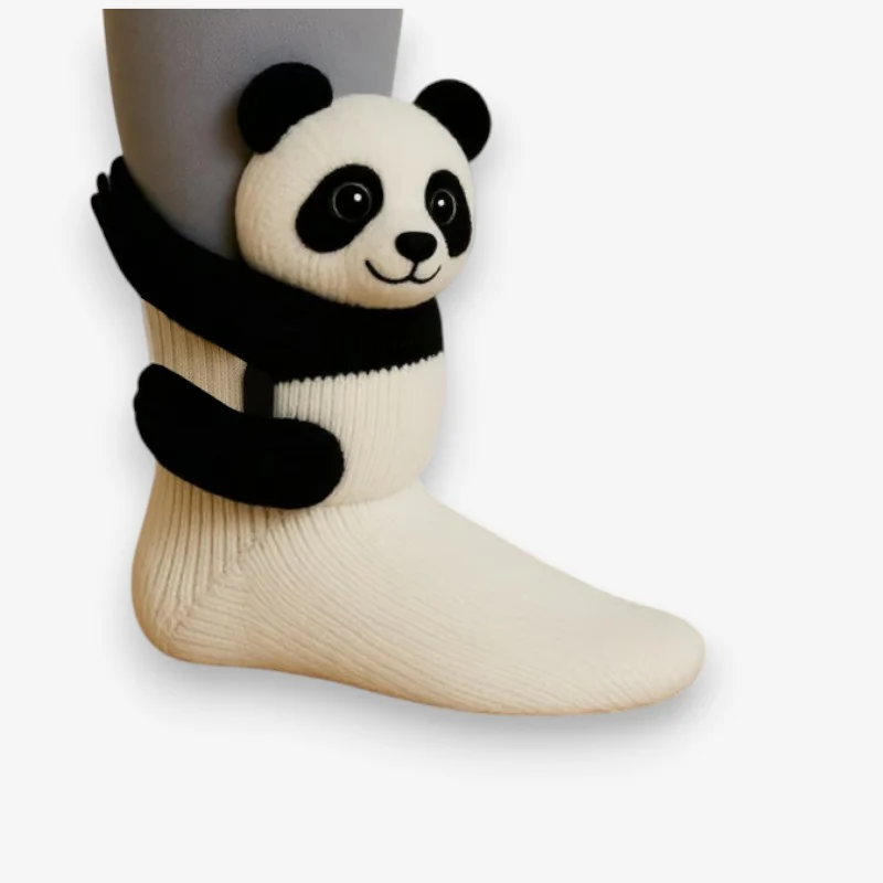 Nora – Decorative Socks with 3D Animal Design - Image 7