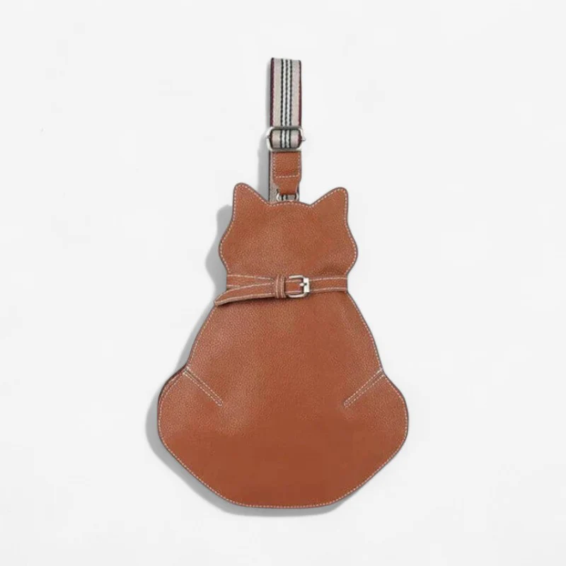 Nora - Cat Backpack with Adjustable Straps and Zippers - Image 2