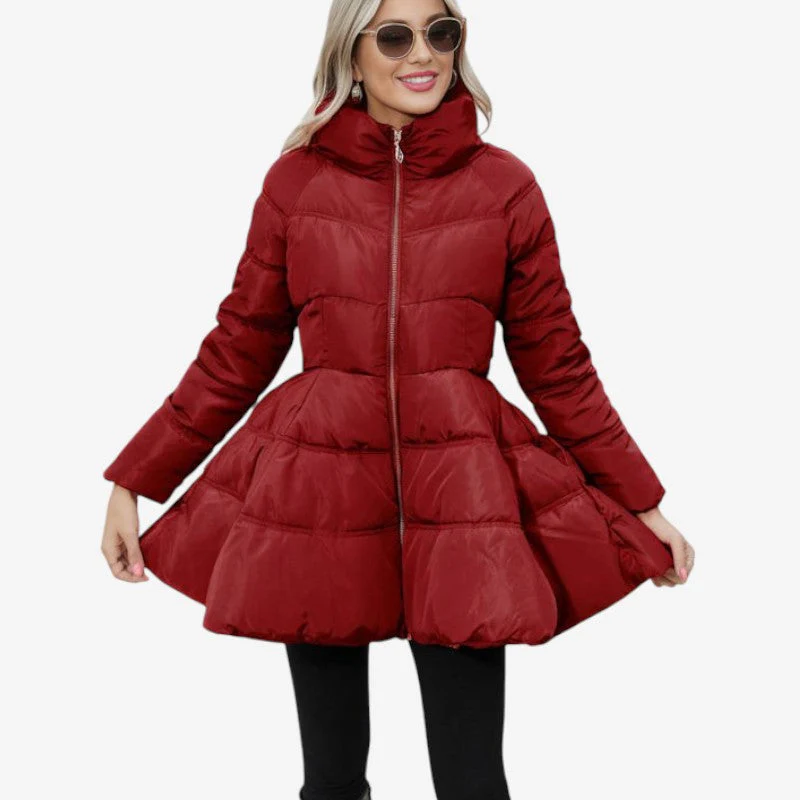 Nora – Long Sleeve Jacket with Collar and Pockets - Image 2