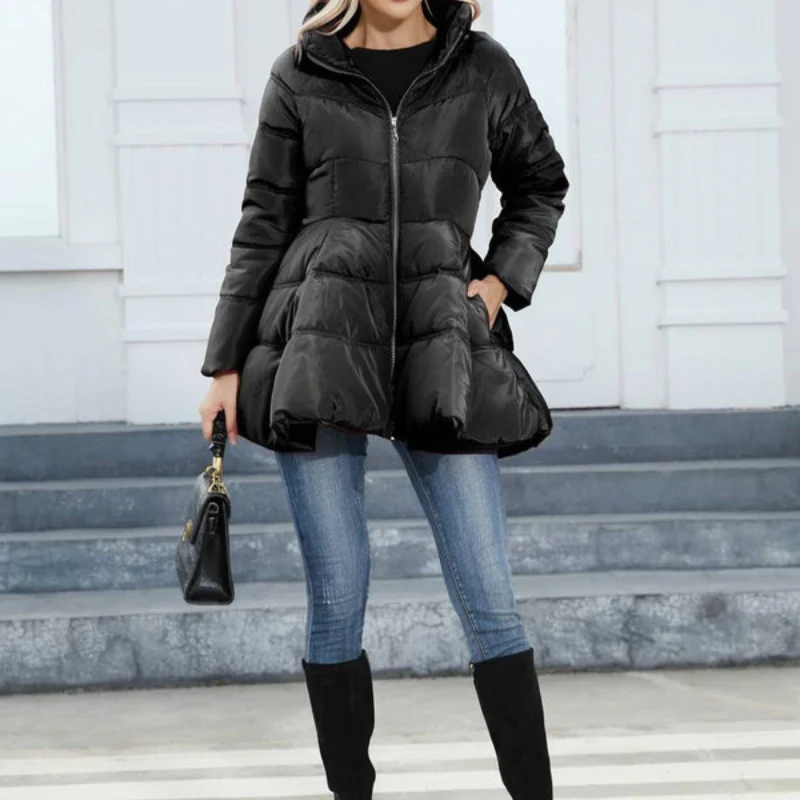 Nora – Long Sleeve Jacket with Collar and Pockets - Image 7