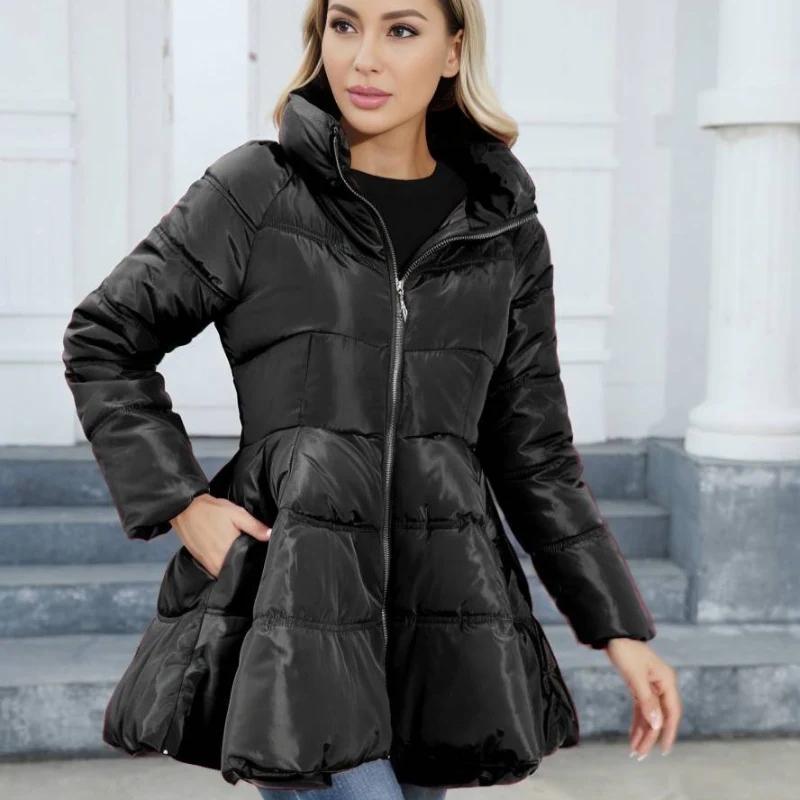 Nora – Long Sleeve Jacket with Collar and Pockets - Image 8