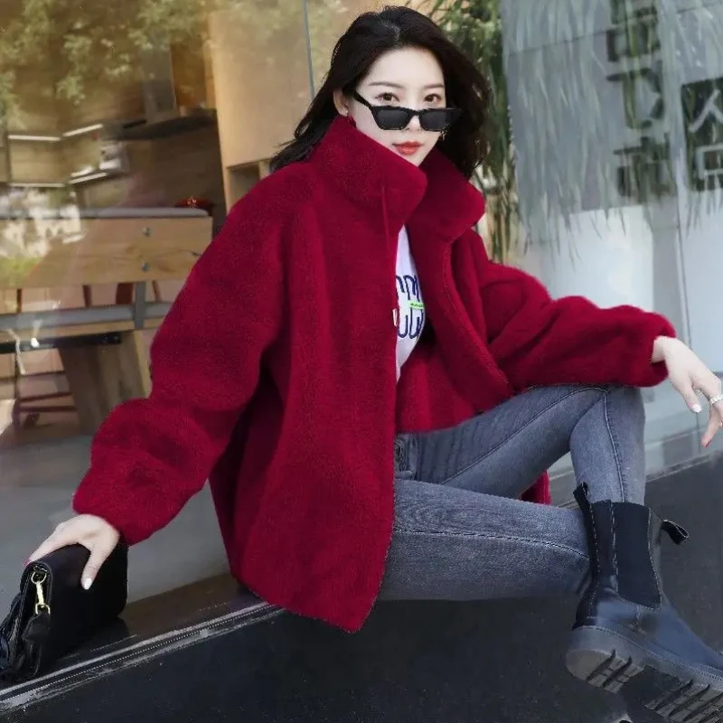Nora – Long Sleeve Zip-Up Jacket with Stand Collar - Image 7