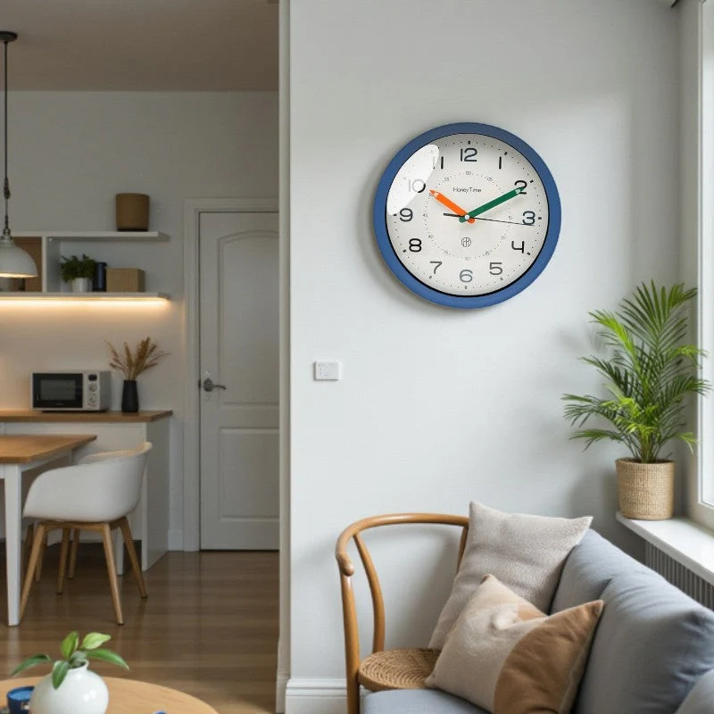 NordicTime – Round Wall Clock with Clear Nordic Numbers - Image 4