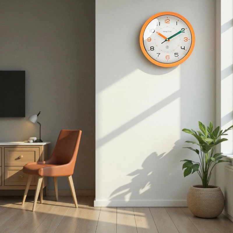 NordicTime – Round Wall Clock with Clear Nordic Numbers - Image 5