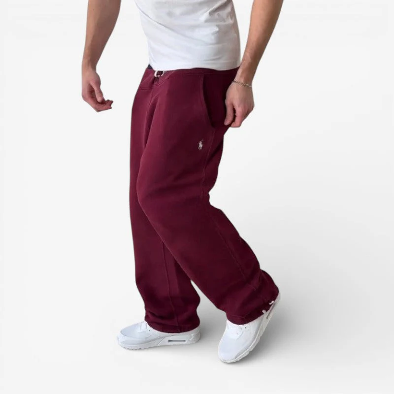 Oliver – High Waisted Wide Leg Trousers with Side Pockets - Image 3