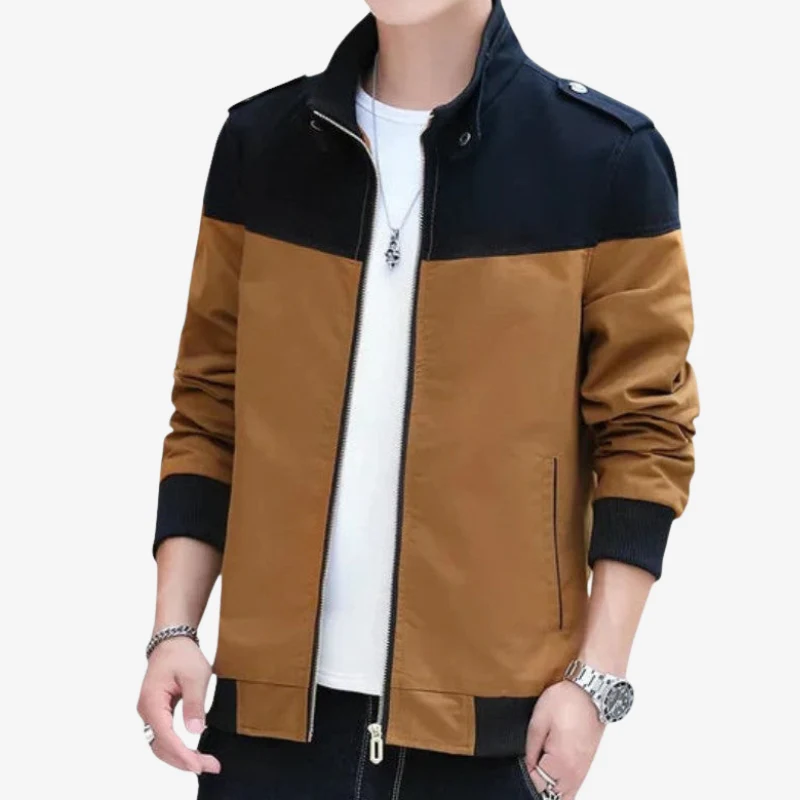 Oliver – Stand-Up Collar Jacket with Pockets - Image 2