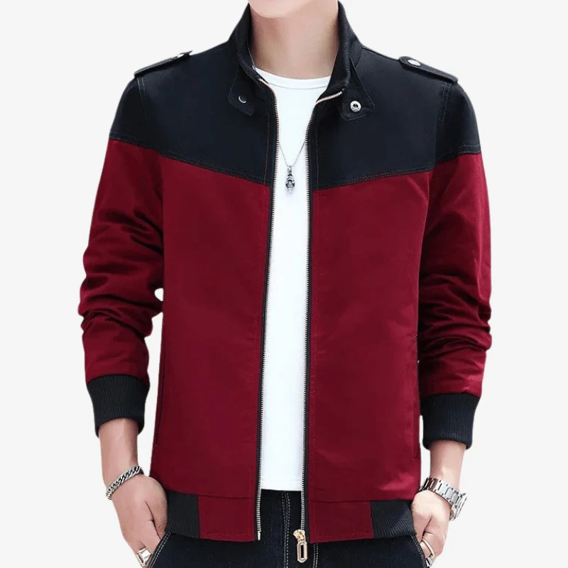 Oliver – Stand-Up Collar Jacket with Pockets - Image 3