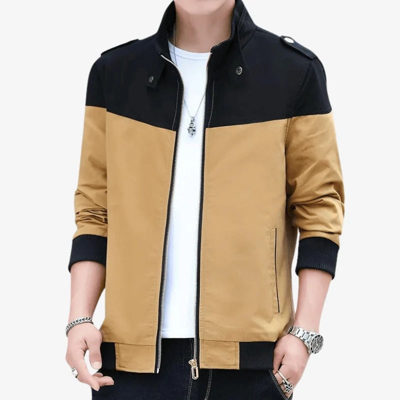 Oliver – Stand-Up Collar Jacket with Pockets - Image 4