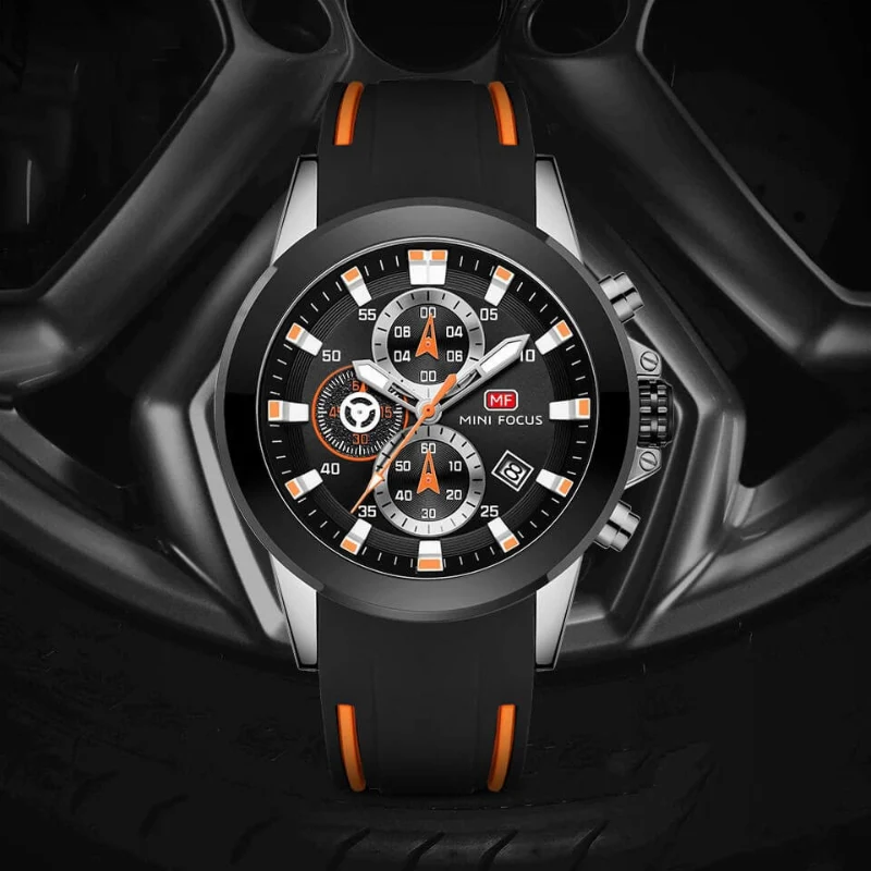 Orion – Sports Watch with Round Dial and Adjustable Strap - Image 6