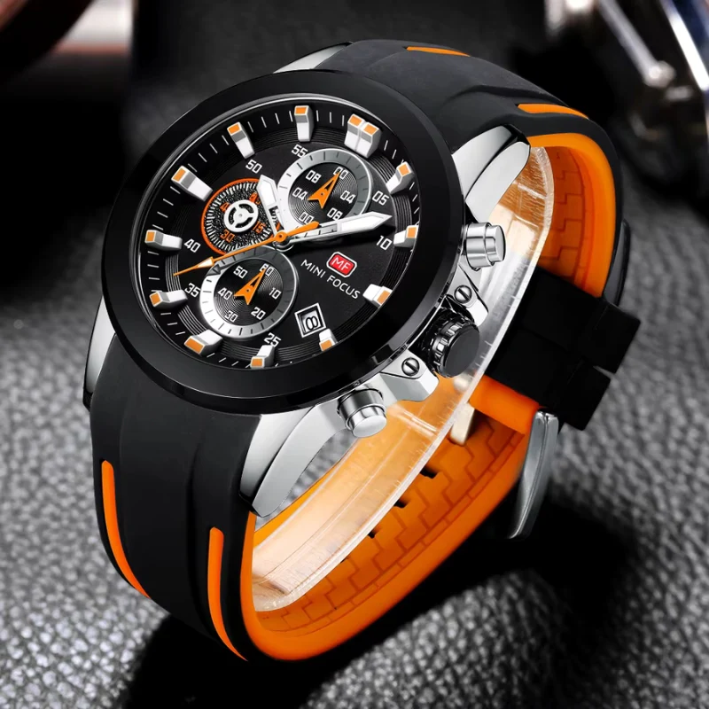 Orion – Sports Watch with Round Dial and Adjustable Strap - Image 7