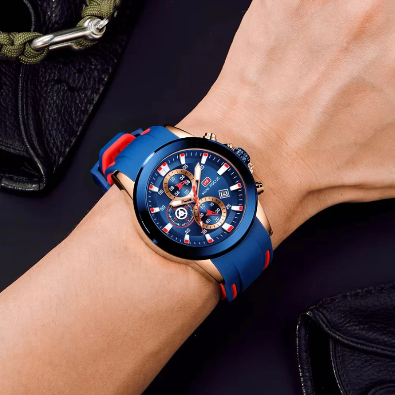 Orion – Sports Watch with Round Dial and Adjustable Strap - Image 8