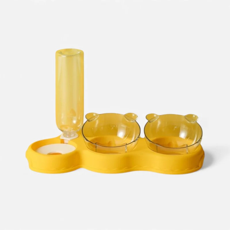 PawBella – Double Pet Bowl with Water Dispenser - Image 3
