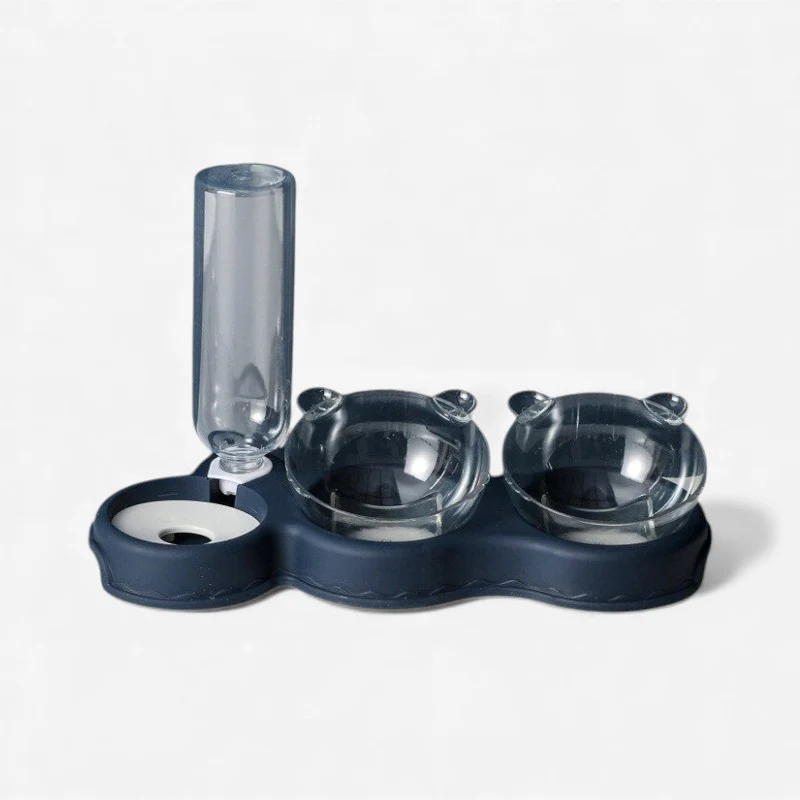PawBella – Double Pet Bowl with Water Dispenser - Image 4
