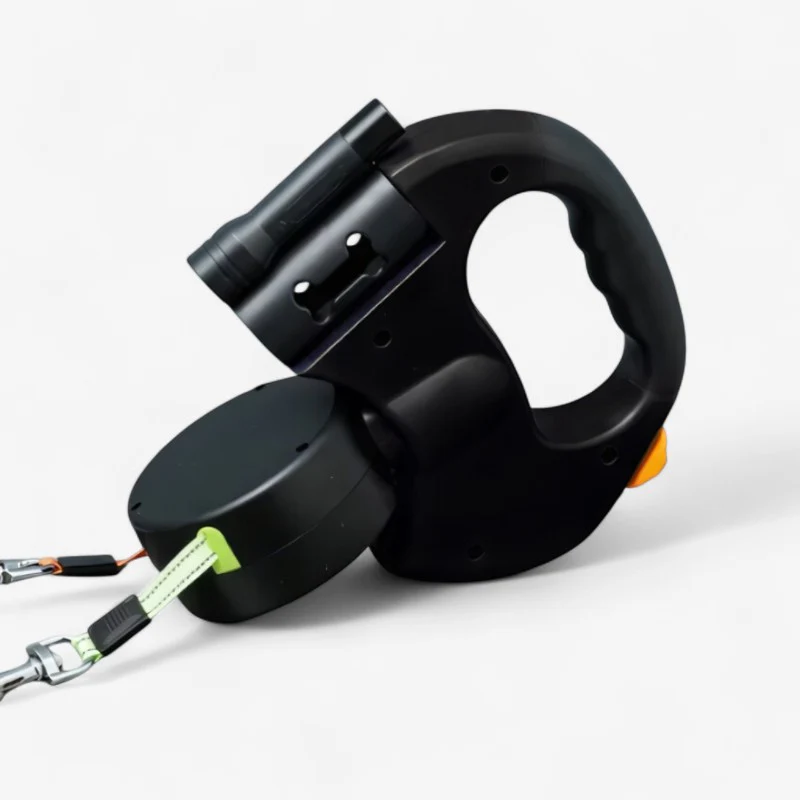 PawTwist – Double-Headed Pet Leash with Rotating Design