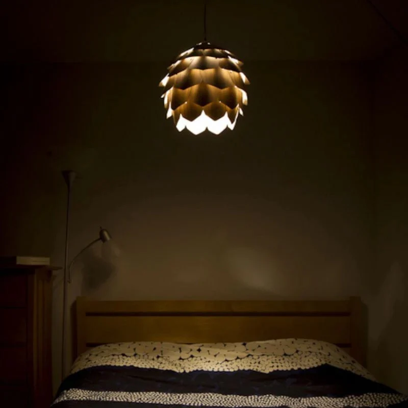 PineGlow – Decorative Pendant Lamp with Pine Tree Design - Image 5