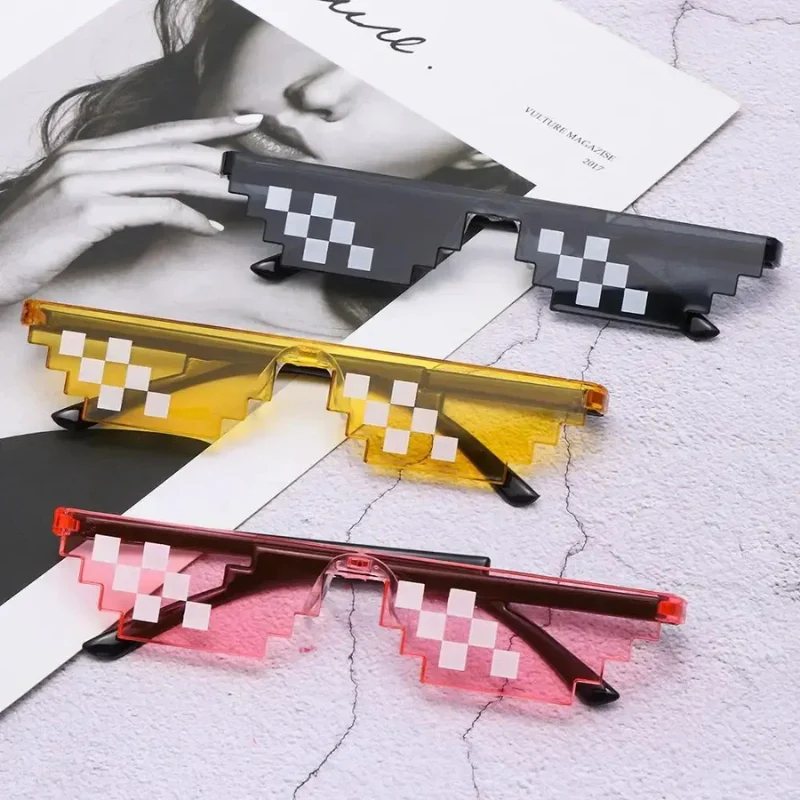 PixelVibe – Pixel Sunglasses Mosaic Design - Image 6