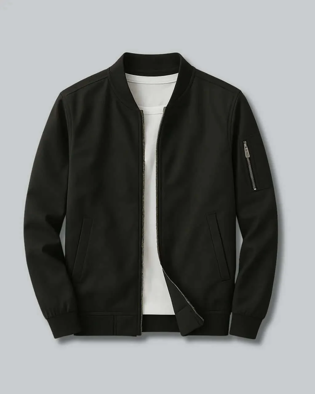 Women's Polyester Short Jacket with Water-Repellent Finish - Image 3