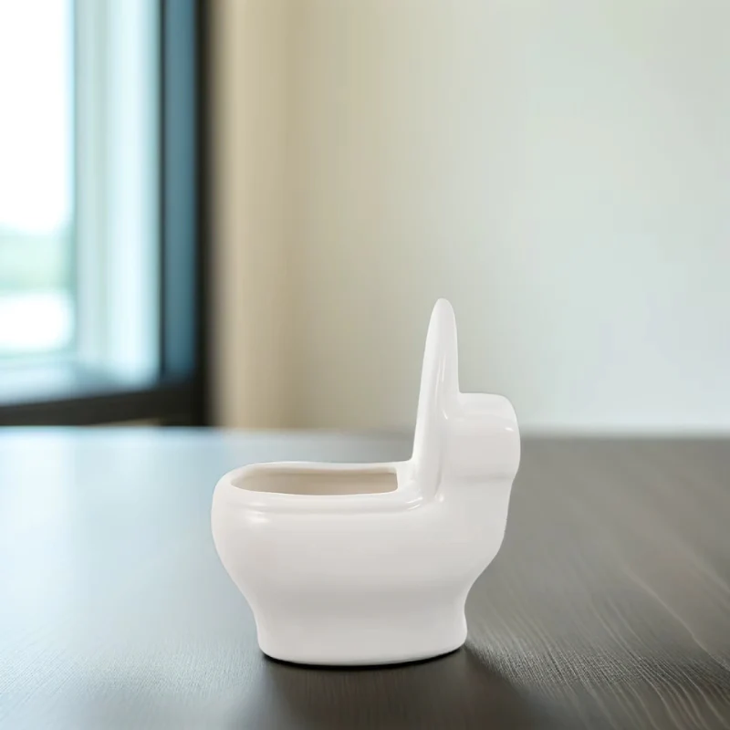 PottyCharm – Toilet-Shaped Succulent Planter - Image 2