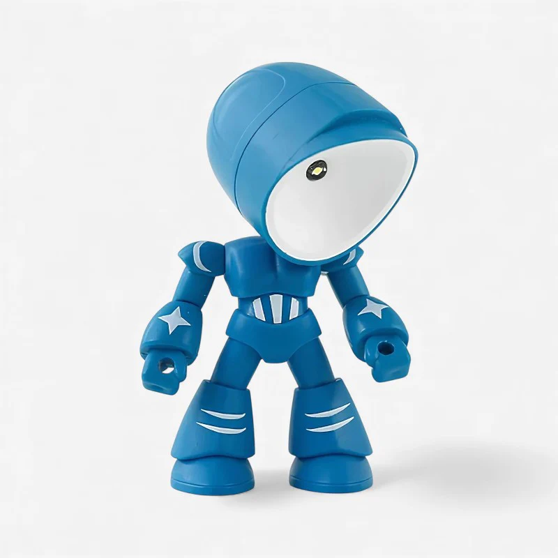 RoboGlow – Robot table lamp for children's rooms with dimming function - Image 5