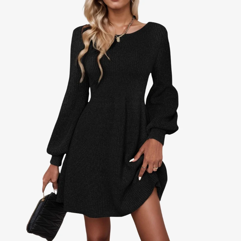 Rose – Women's Crew Neck Sweater - Image 3