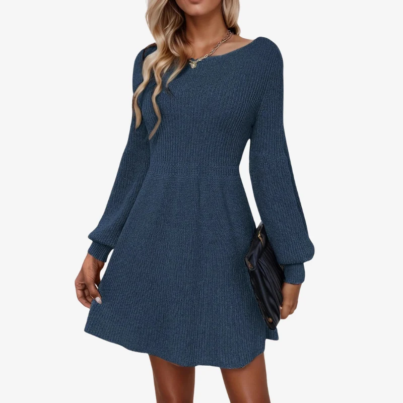 Rose – Women's Crew Neck Sweater - Image 5
