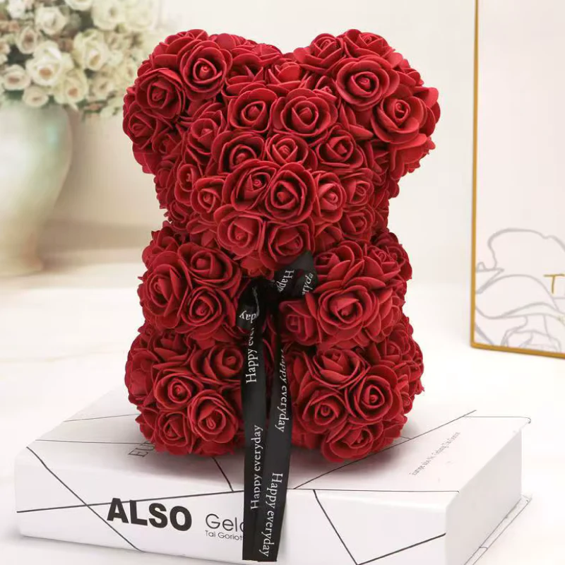 Rose Teddy Bear - Image 4
