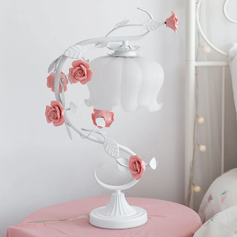RoseLume – Table lamp with a delicate rose design - Image 6