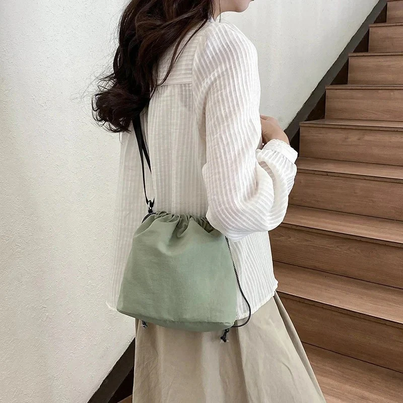 Roxane – Large Bucket Bag with Drawstring Closure - Image 7