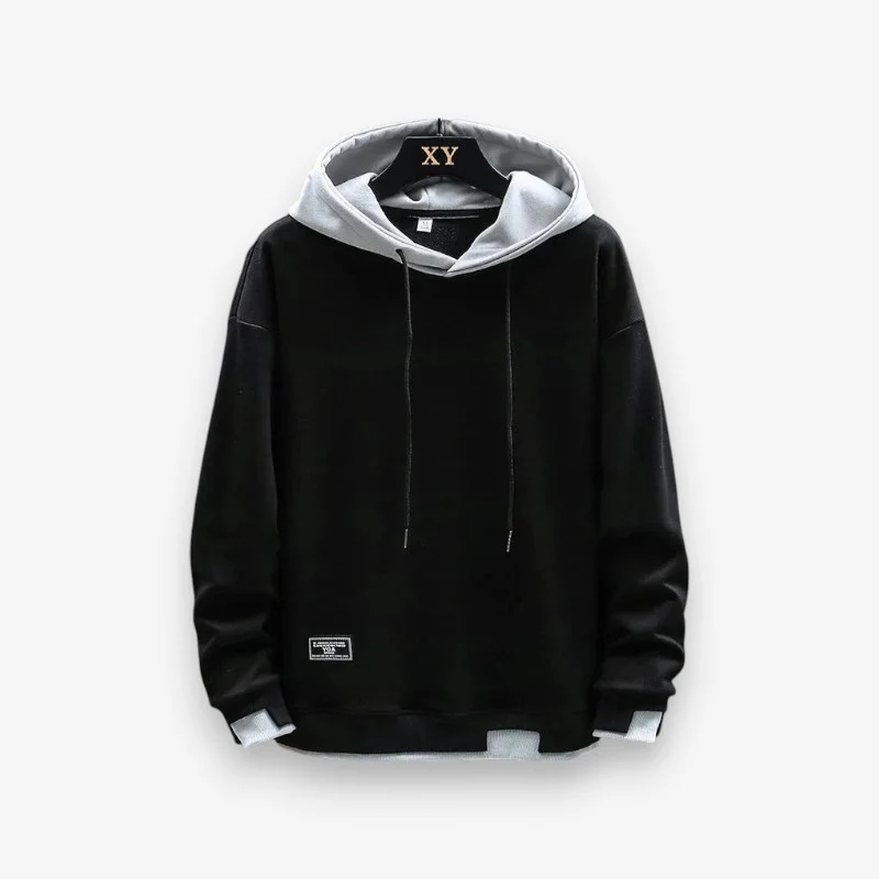 Ryan – Long Sleeve Hoodie with Adjustable Hood Straps
