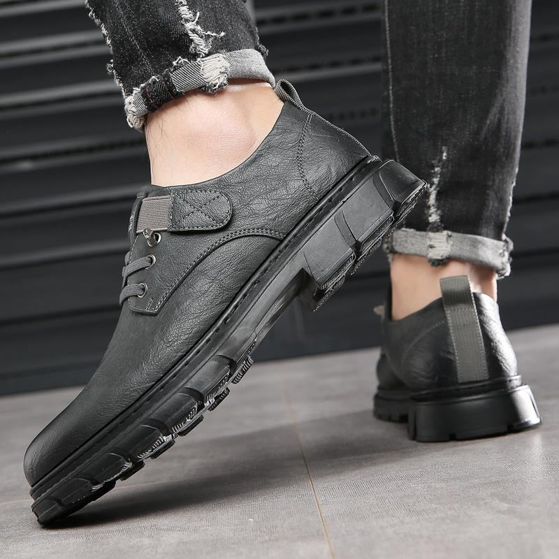 Ryan – Round Toe Lace-Up Sneakers with Anti-Slip Sole - Image 8