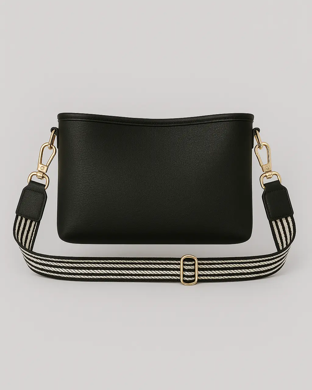 PU Leather Shoulder Bag with Adjustable Strap - Image 4