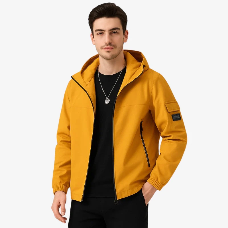 SkyHaven – Hooded Jacket with Long Sleeves and Pockets - Image 4