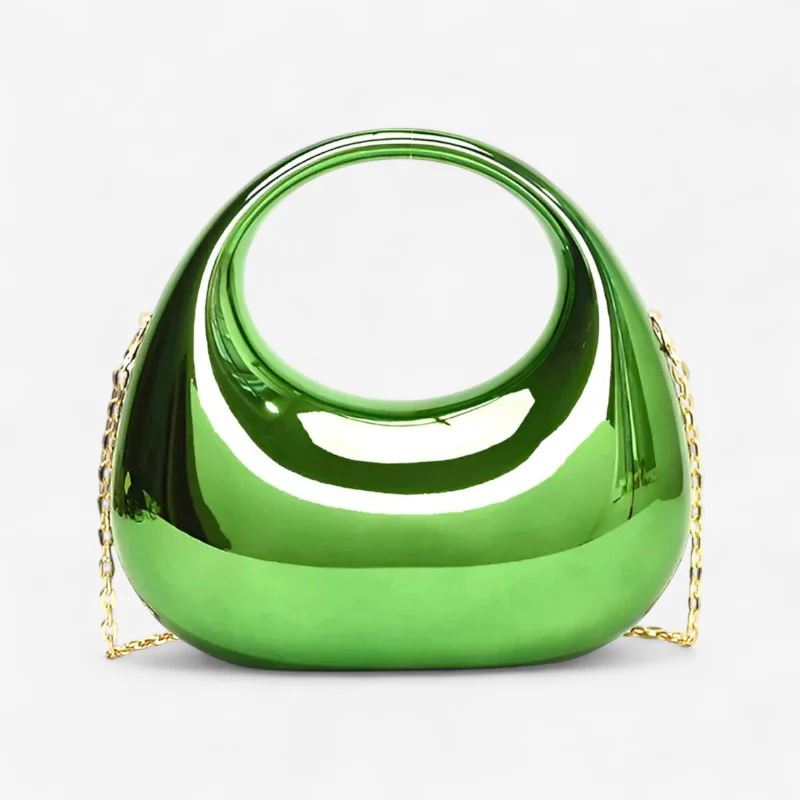 Skylar – Shoulder Bag with Chain Strap & Top Handle - Image 5