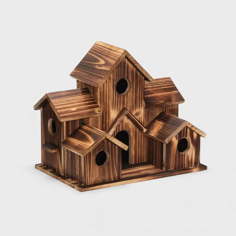 SkyNest – Hanging birdhouse with 5 entrances