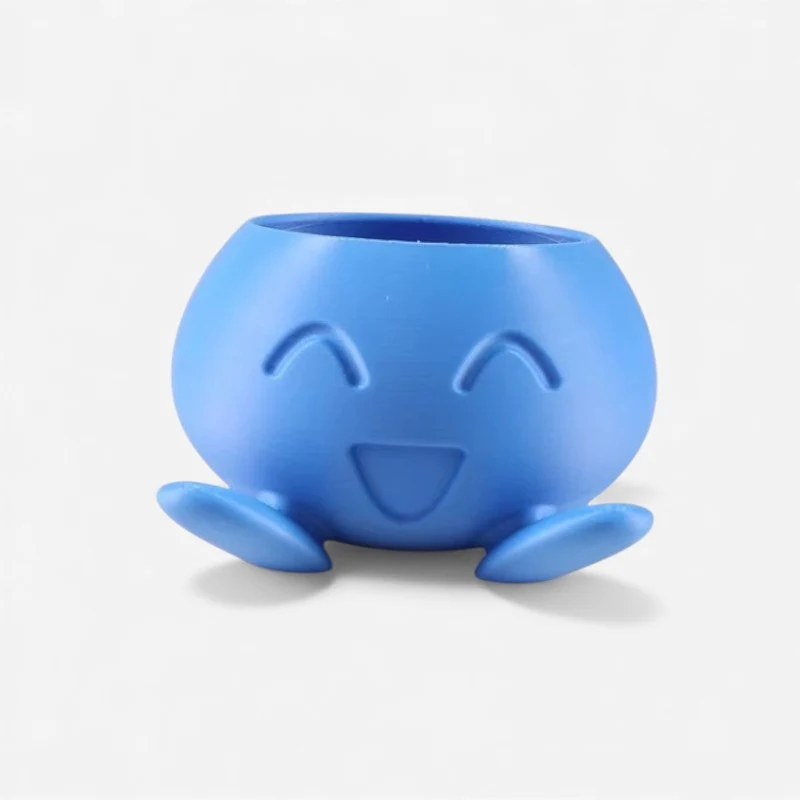 SmileBloom – Decorative Flower Pot with Smiley Design