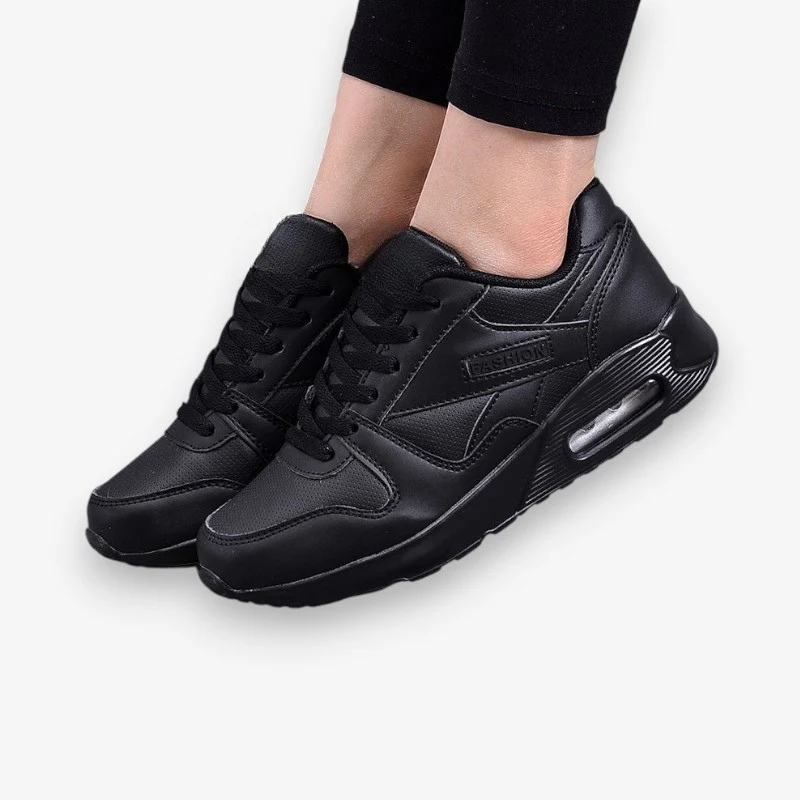 Sofia – Round Toe Sneakers with Adjustable Laces and Anti-Slip Grip