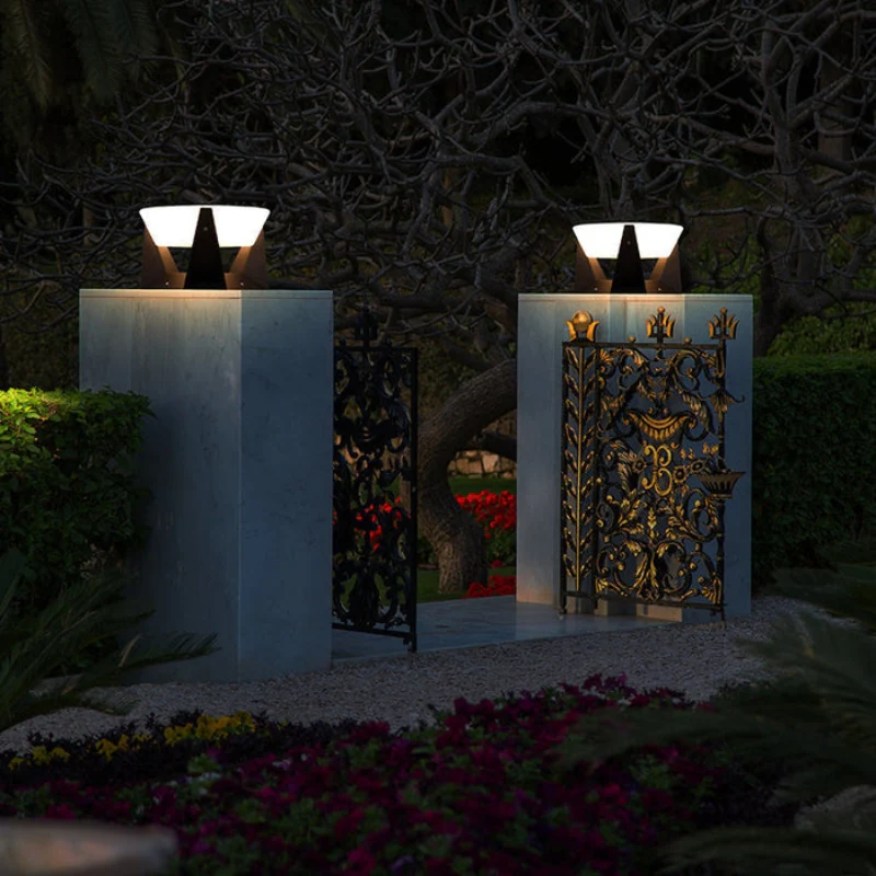 SolarGlow – Solar-Powered LED Pillar Light with Tripod - Image 6